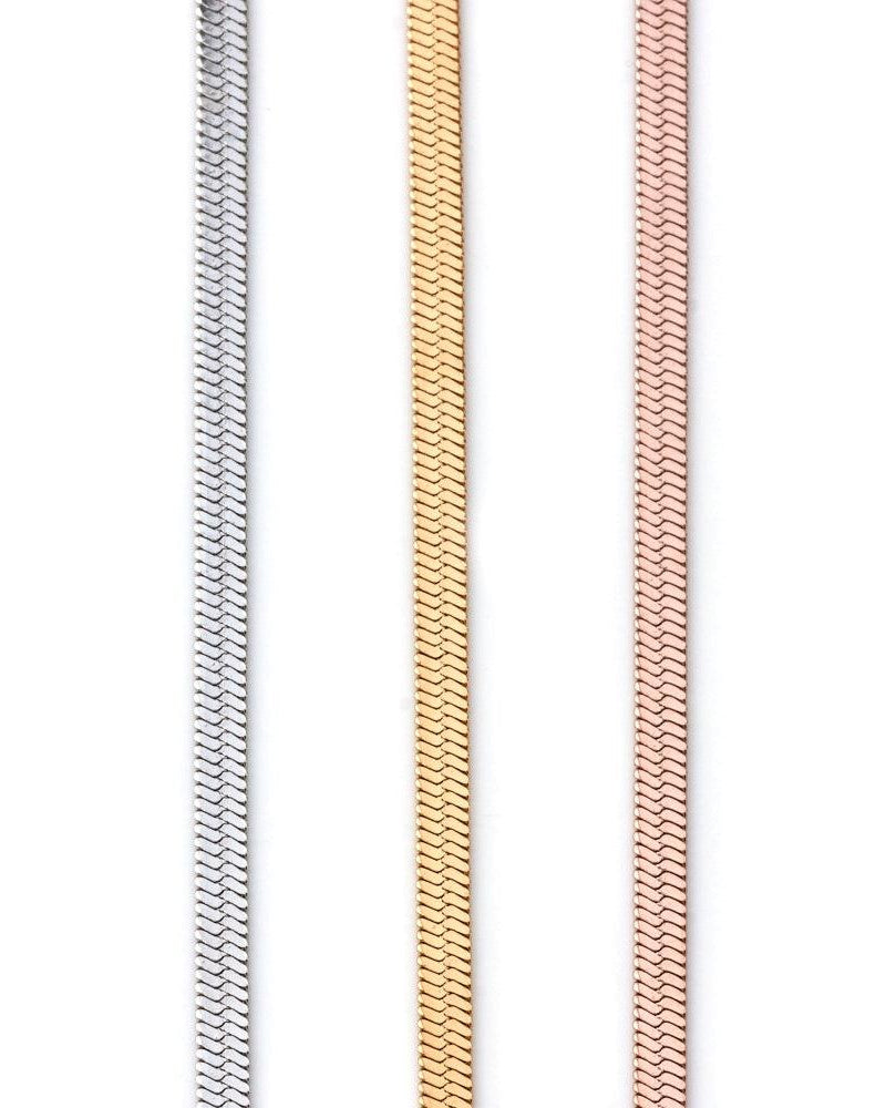 PULSEIRA MALHA SNAKE - eighty.seven acessórios