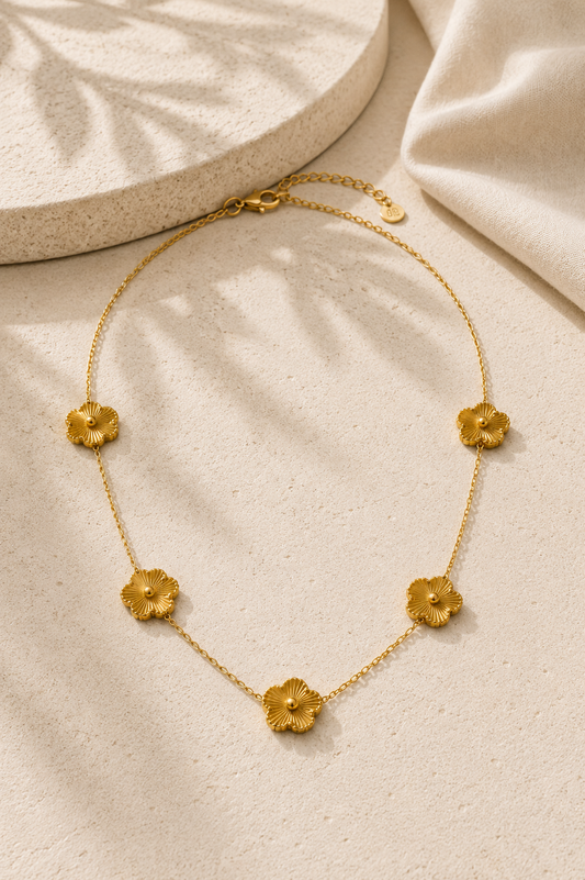 Colar Fleur d'Or