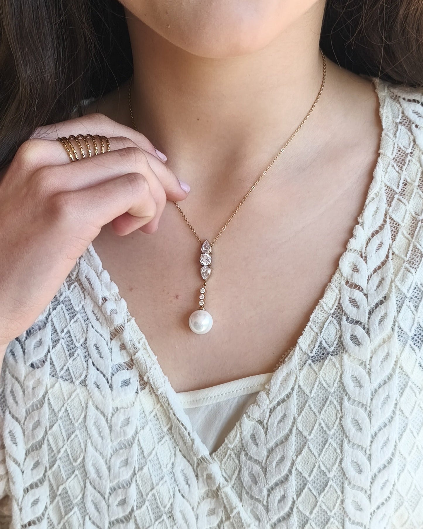 Colar Lumière Perle Royale