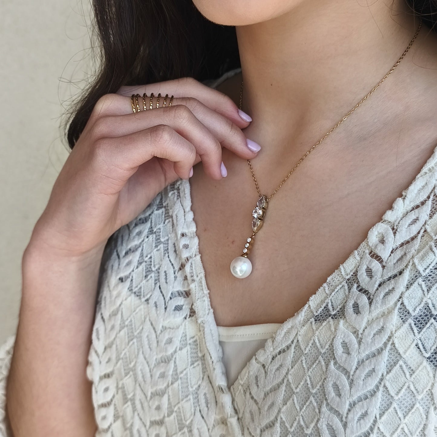 Colar Lumière Perle Royale