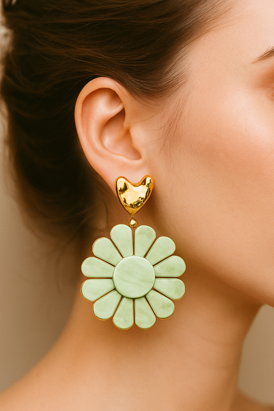 BIG FLOWERS ~ BRINCOS