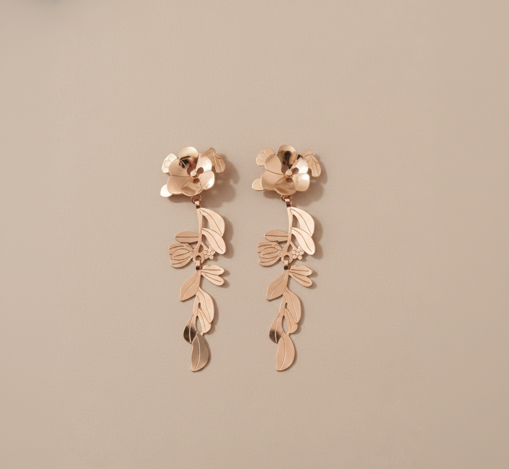 MAGNÓLIA • Brincos em Aço inoxidável