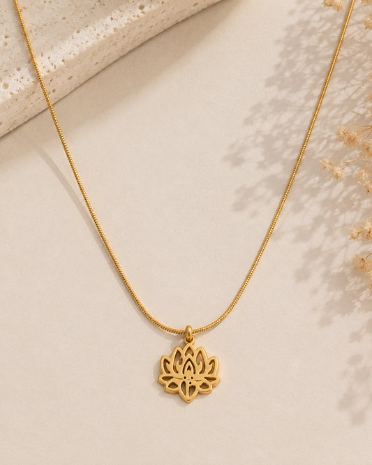 Colar Lotus Flower