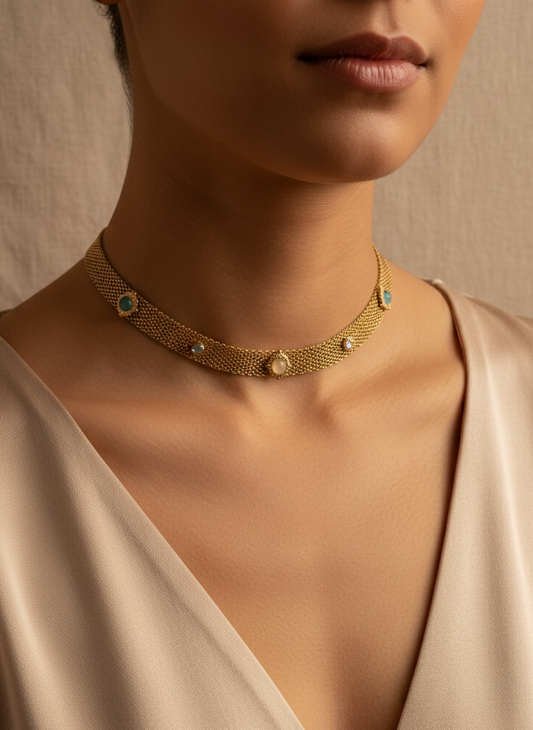 MATILDE • COLAR EM AÇO INOXIDÁVEL