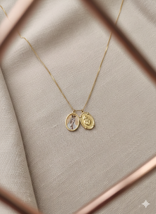 FÉ • COLAR EM AÇO INOXIDÁVEL