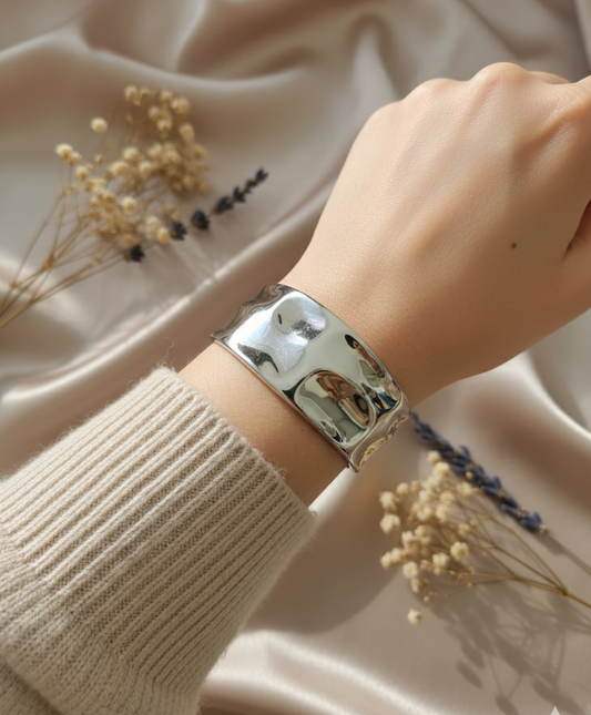 ONDÉA · Pulseira Rígida em Aço Inoxidável