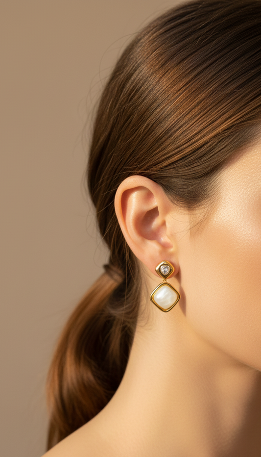 MALIA · Brincos em Aço Inoxidável