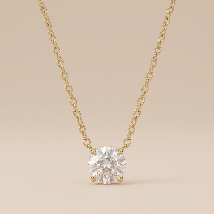 Colar Lumière Solitaire