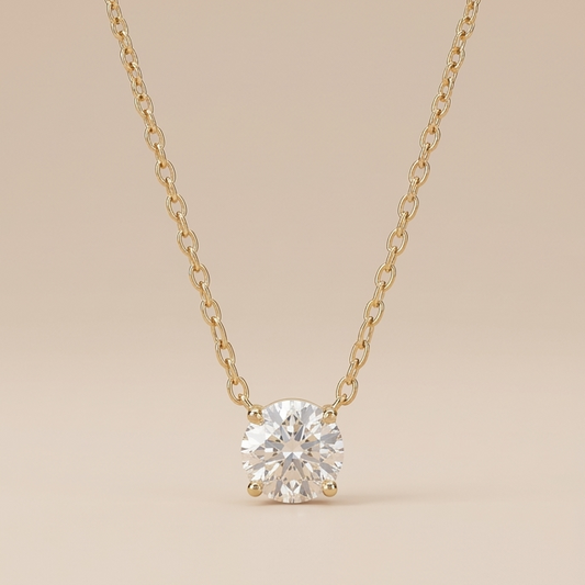 Colar Lumière Solitaire