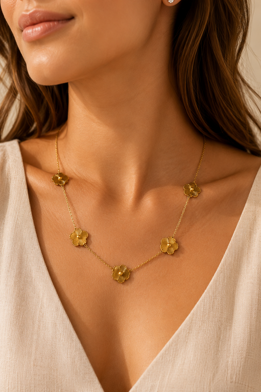 Colar Fleur d'Or