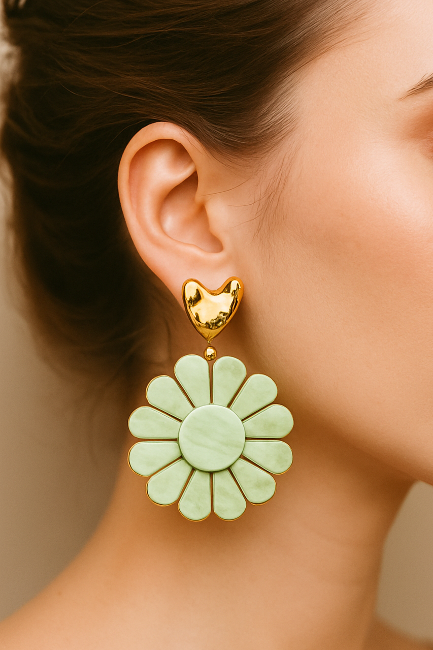 BIG FLOWERS ~ BRINCOS