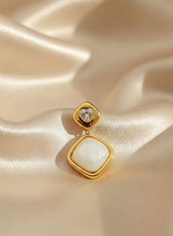 MALIA · Brincos em Aço Inoxidável