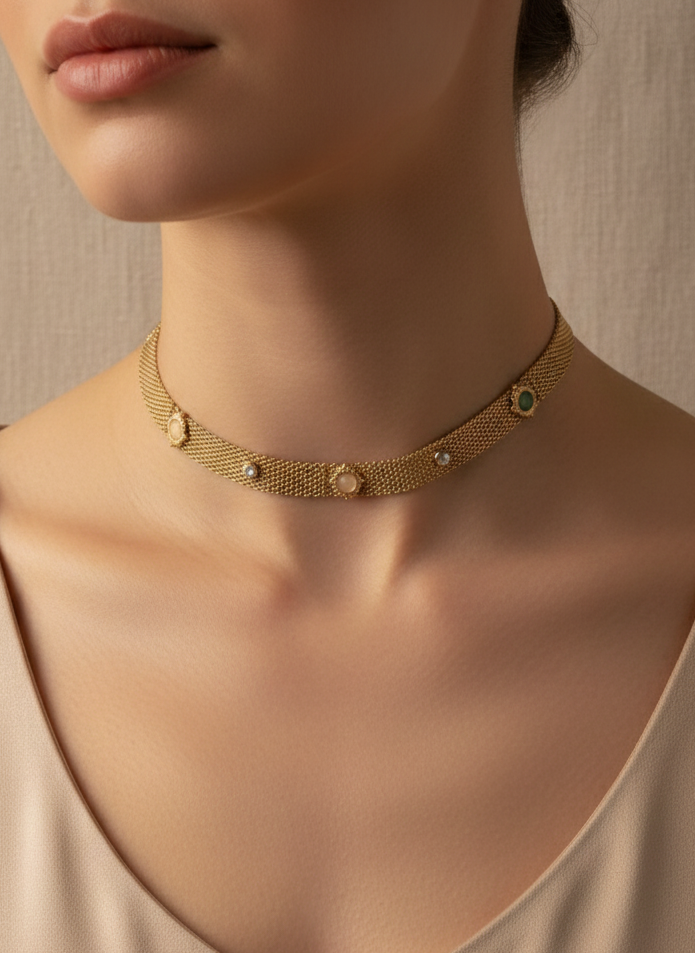 MATILDE • COLAR EM AÇO INOXIDÁVEL